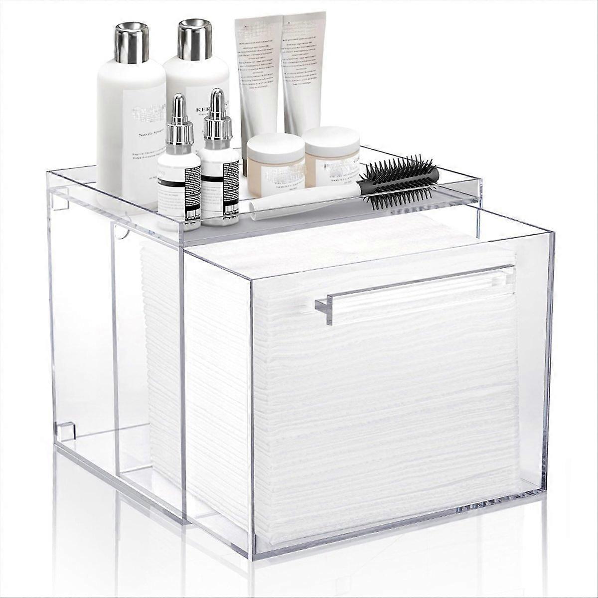 Disposable Towel Storage Box - Acrylic Container