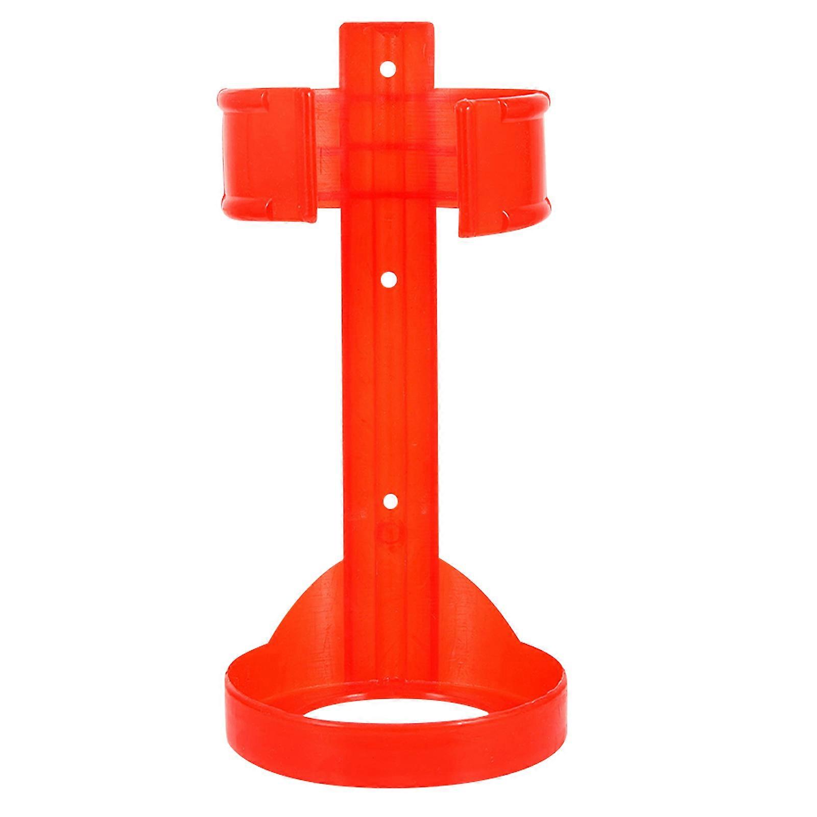 Fire Extinguisher Bracket Wall Installation General Users Vehicle Use Durable Plastic 1Pcs