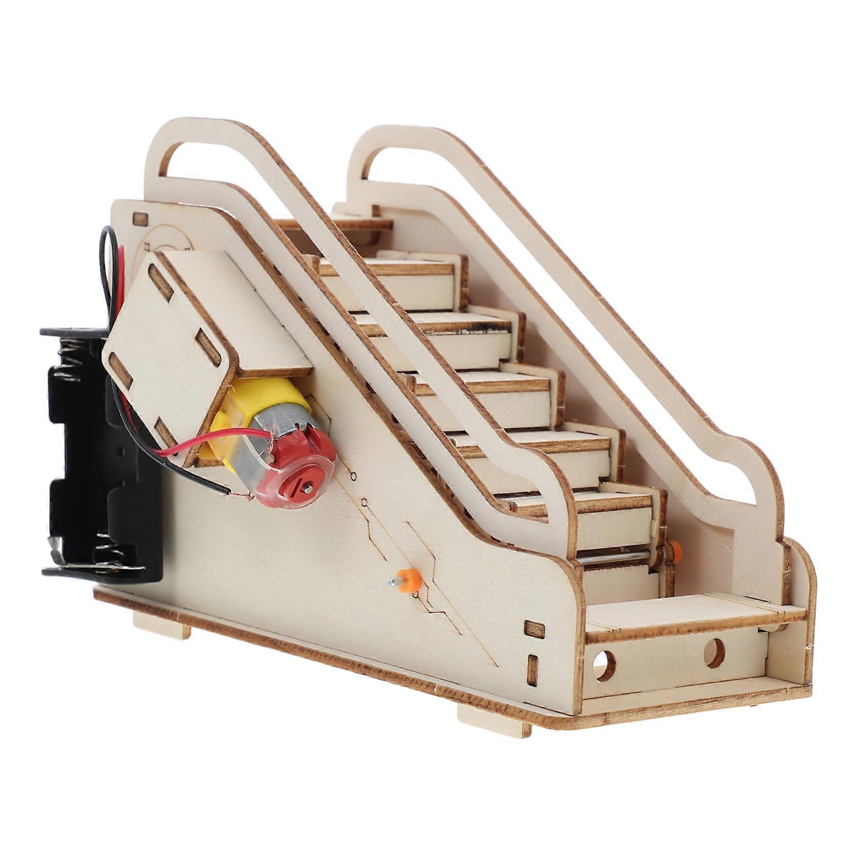 STEM Science Kit DIY Electric Elevator Model for HandsOn Learning and Educational Building Toy