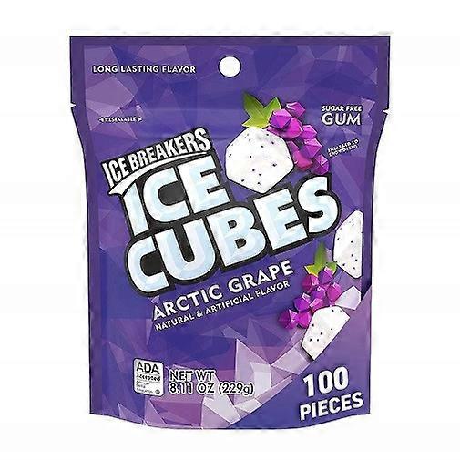 Ice Breakers Isbitar Arctic Grape Socker Gratis Gum
