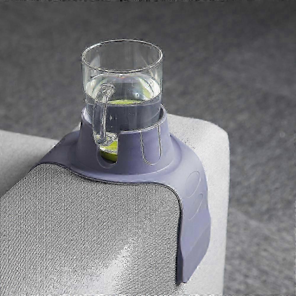 Couchcoaster - The Ultimate Cup Holder For Your Couch, Steel Gray