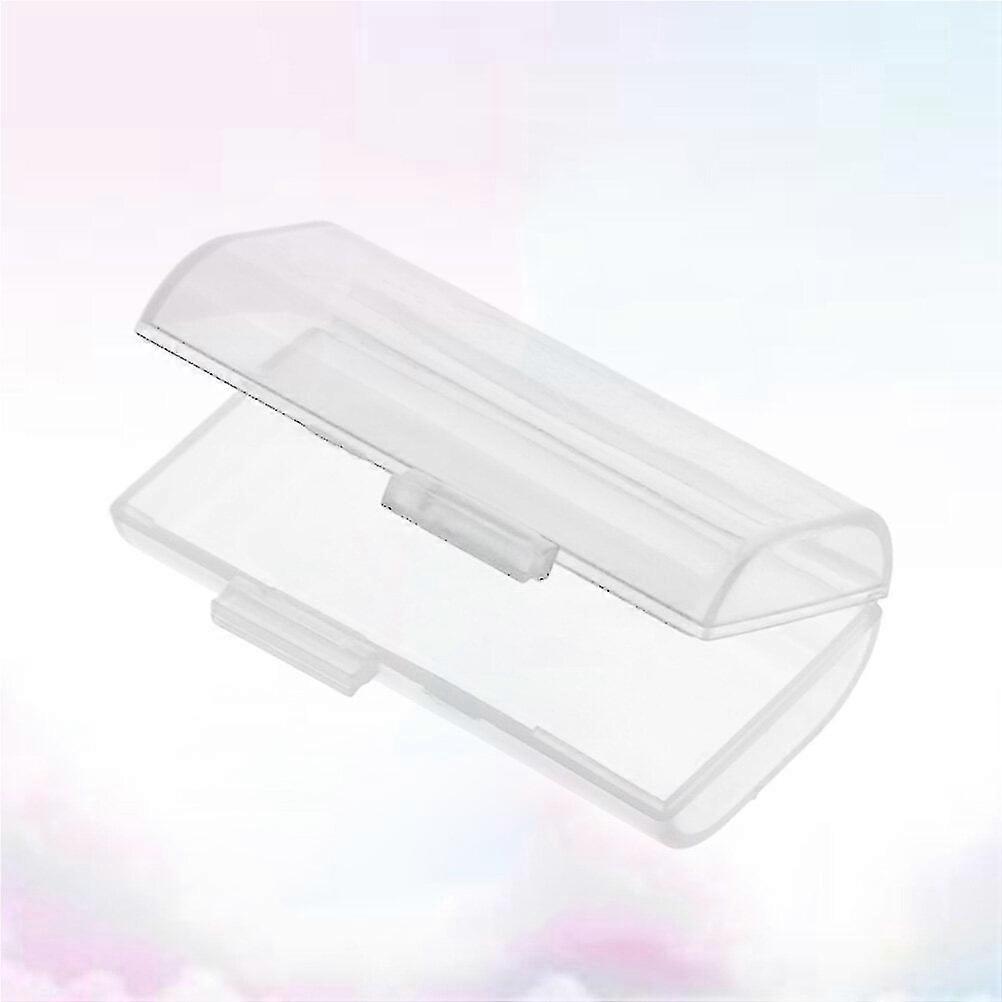 Battery Storage Case Box Lithium Batteries Transparent