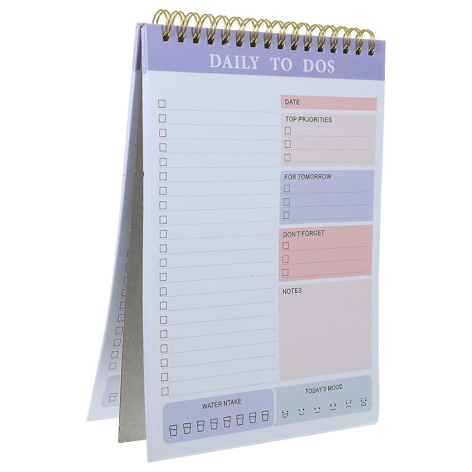 Planner Practical Planner Notepad for Writing Use with to Do List