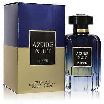  Azure Nuit by Riiffs - Eau De Parfum Spray 3.4 oz - Men 