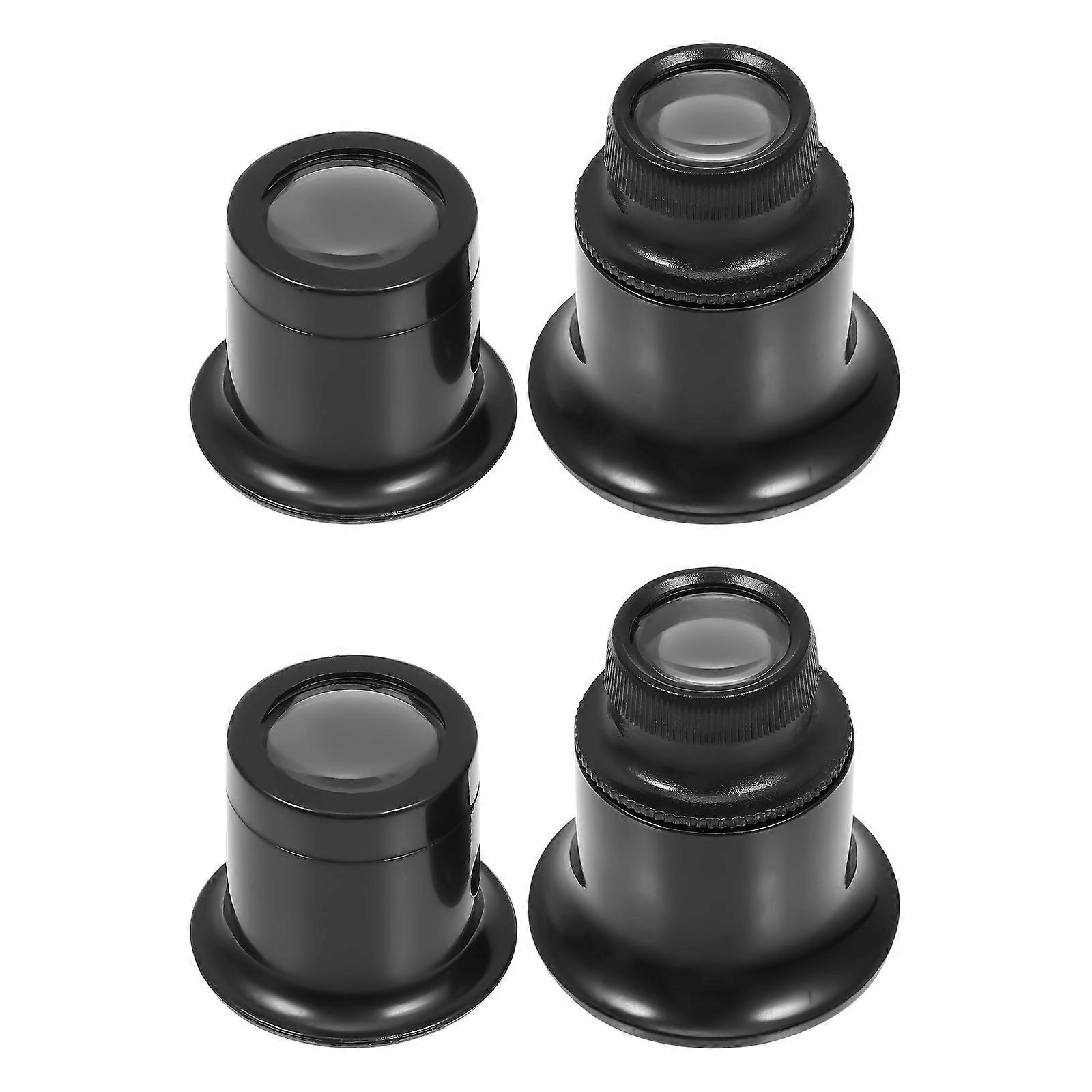 Loupe Magnifier Professional Eye Loop for Multi-Function Use 4Pcs Set