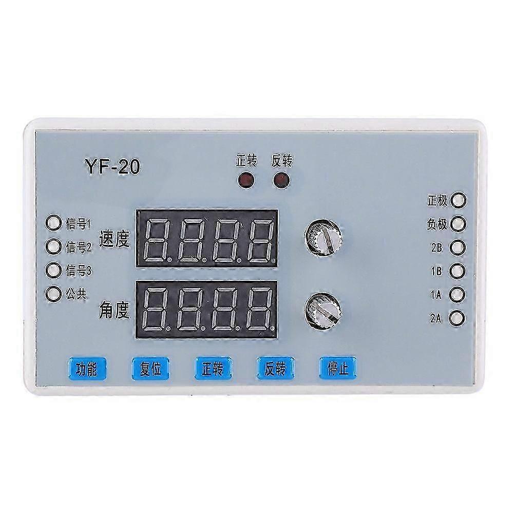 hard 7-30V DC Digital Display Stepper Motor Speed Controller Governor Driver Control Module intelligence