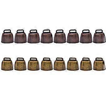 Cow Bell Vintage Cattle Bells for Grazing 90Pcs Assorted Color Copper Bells