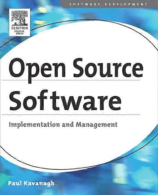 Open Source Software Implementation And Management - Paul Kavanagh - Paperback - en Book