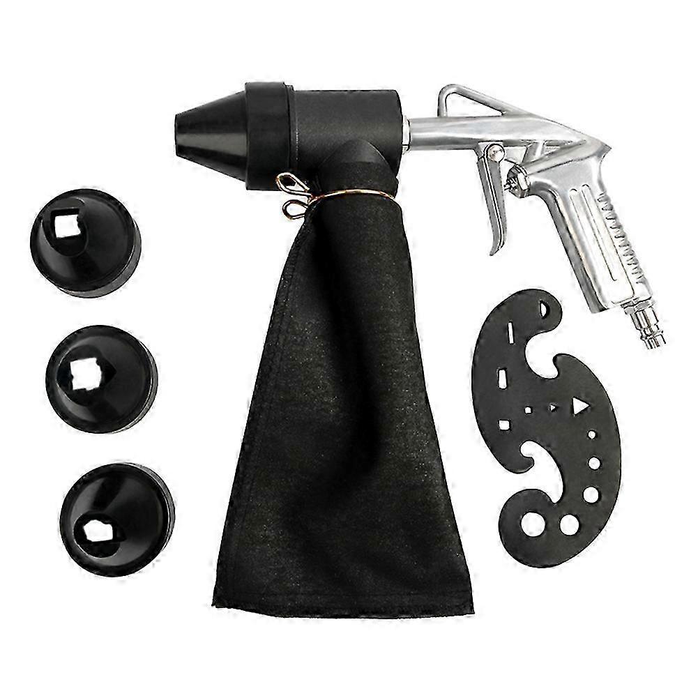 Pneumatic Sandblasting Tool Kit Sand Blasting Machine Set Versatile Sandblaster Handheld Polishing Machine Rust Remover