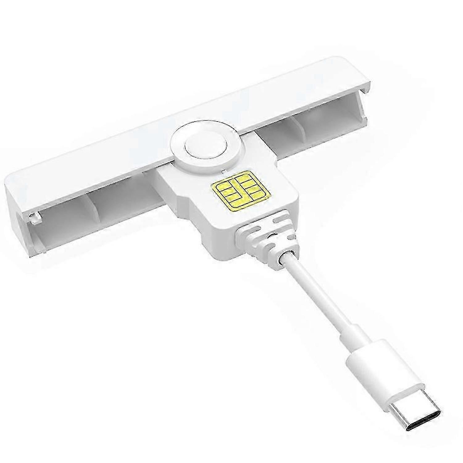 Smart Card Reader USB ATM Smart Card Reader Universal SIM Card Reader USB- ISO Connector for Linux T TJ