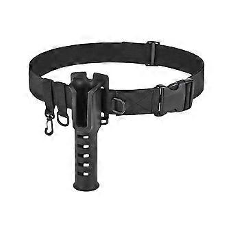 Soporte de cintura para caña de pescar - Cinturón giratorio de 360 ​​grados - Material ABS