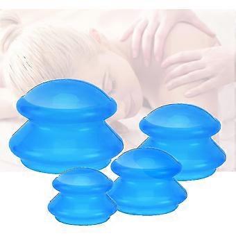 4 Size Silicone Cupping Erapy Sets- Cupping Erapy Professional Studio And Home Use Cupping Set, Stronger Suction