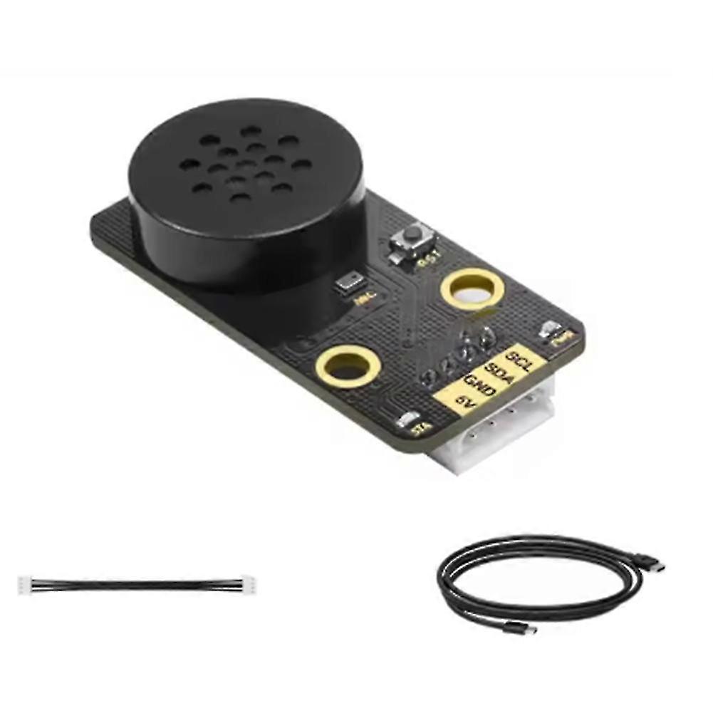 AI Voice Recognition Module Voice Broadcasting Custom Wake Words Trains Interaction Model Programmable Sound Sensor