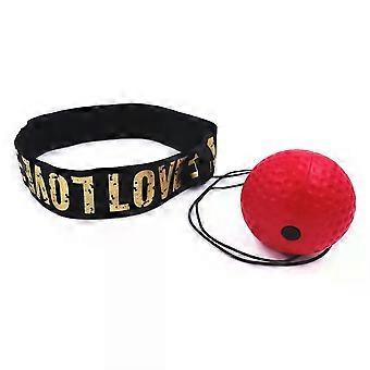 Boxing Speed Ball Head-mounted PU Punch Sanda Training Hand Eye Reaction Home Sandbag Fitness Equipment