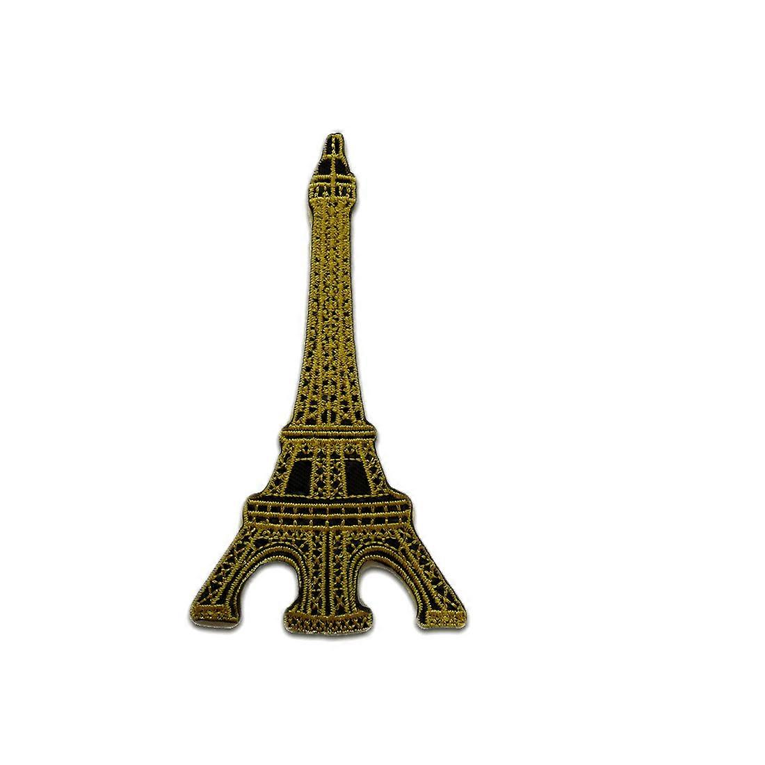 Patch / iron-on patch - Eiffel Tower Paris - several colours selectable - 10 x 5.6 cm - patch