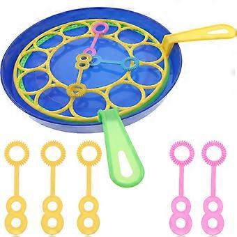 1 Set Bubble Wands Set Grote Bubble Maker Bubble Wand Bubbles Maker met dienblad Bubble Sticks voor kinderen