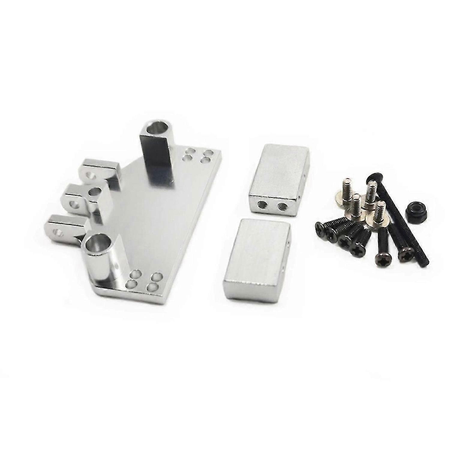 For mn86 mn128 servo mount Front link rods bracket Silver