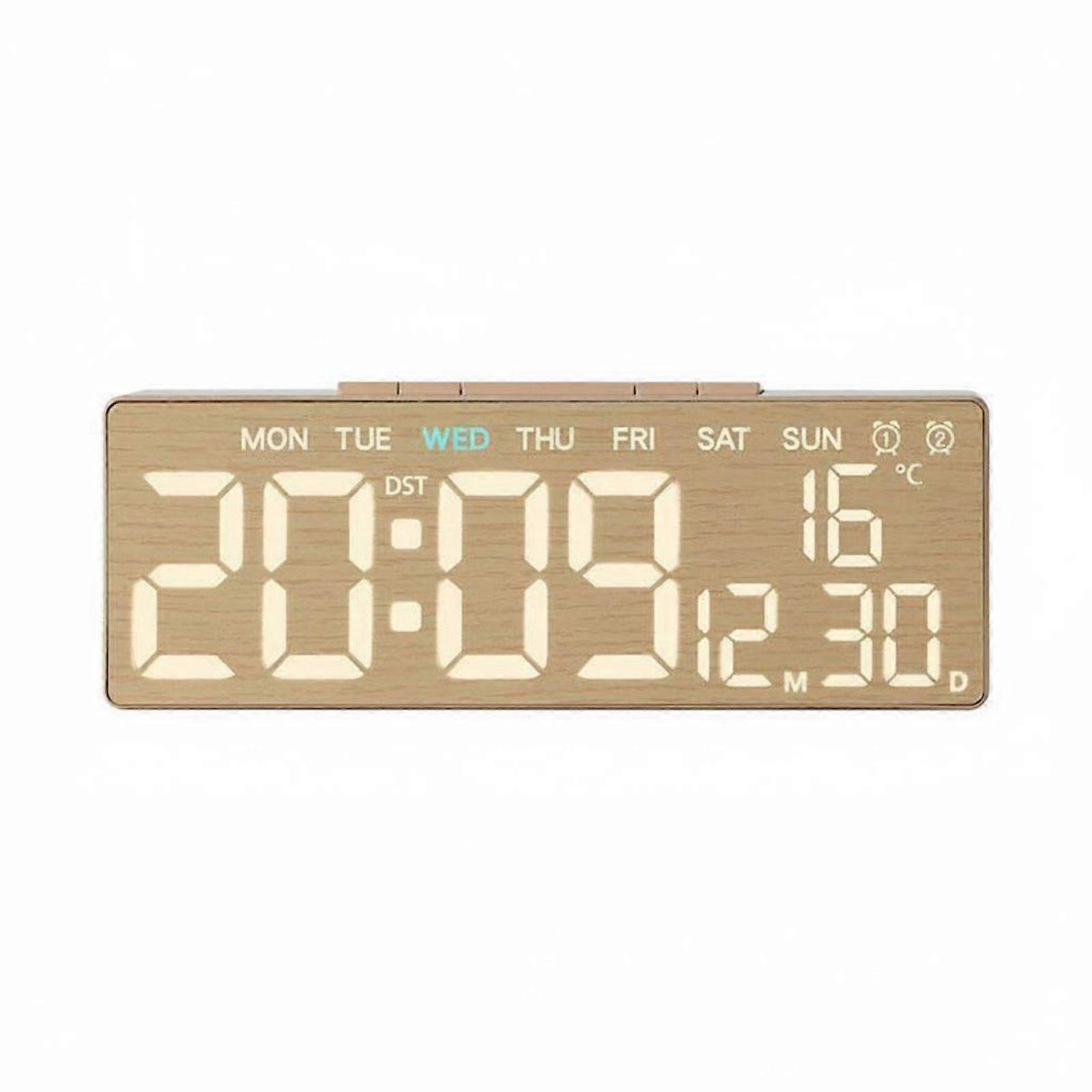 LED Alarm Clock Multifunction Temperature Display Clock