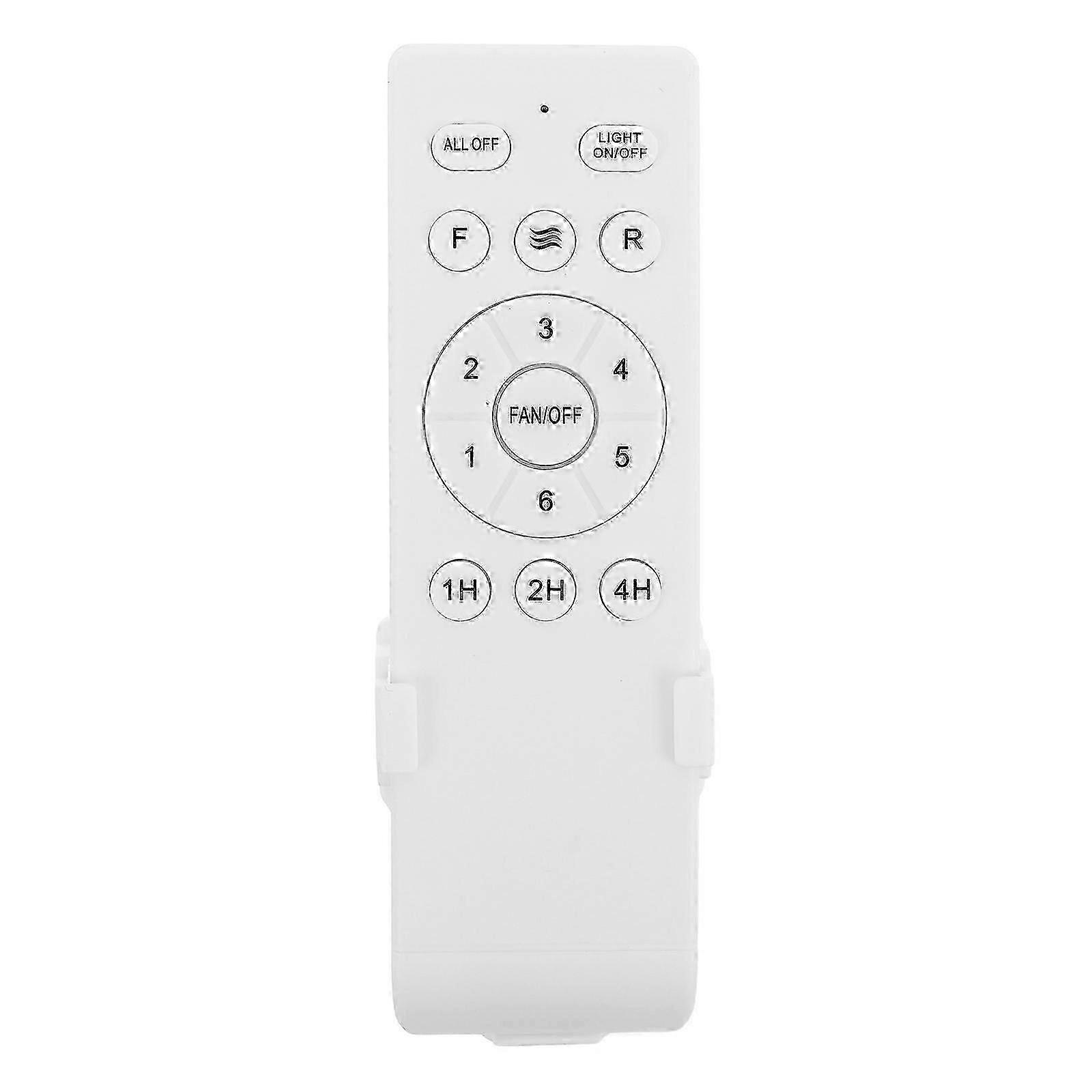 Ceiling Fan Remote Control Universal 6 Speed 3 Timer Compatible with Flush Mount Light Fixture