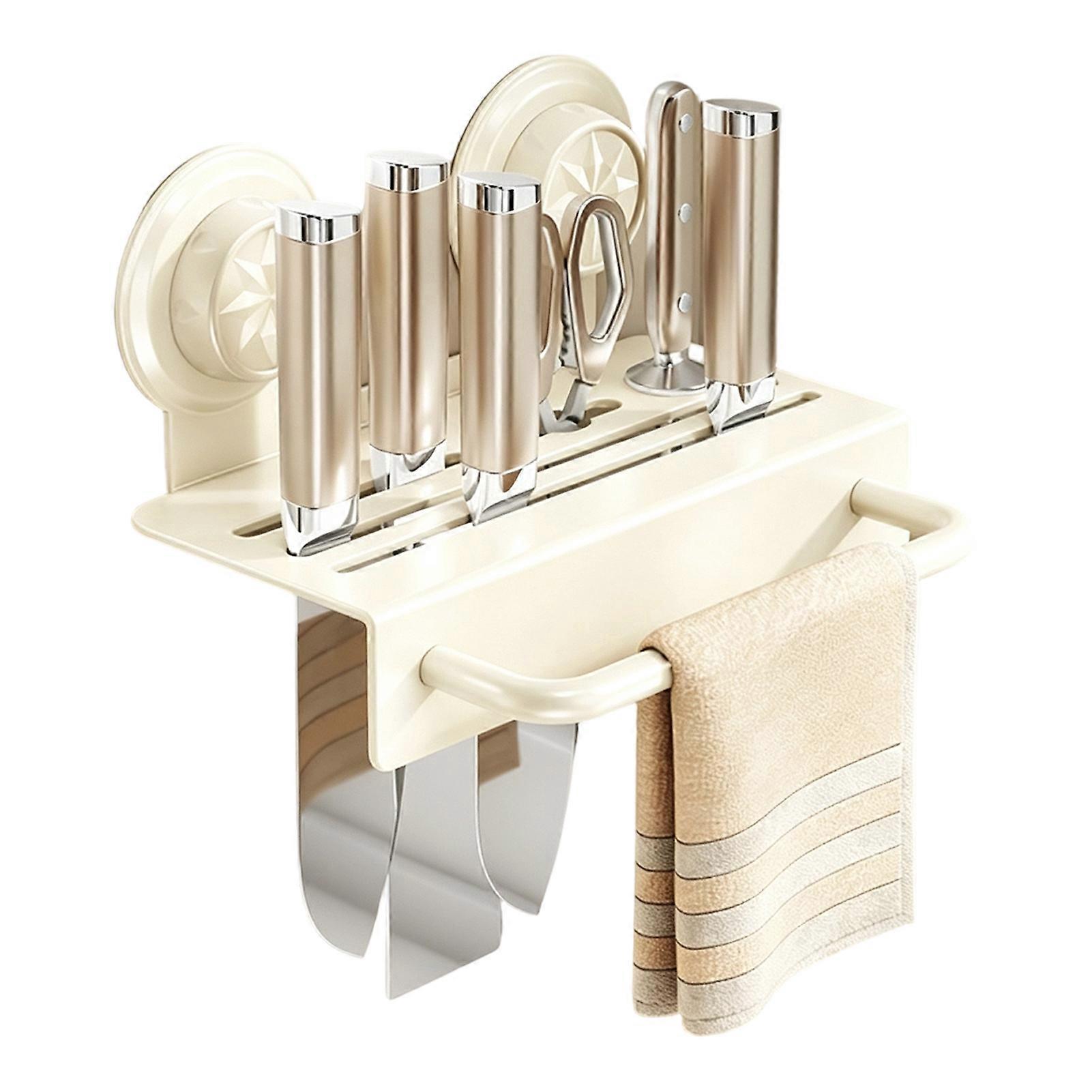 Rust Proof Drainable Drying Holder for Knives and Chopsticks Storage