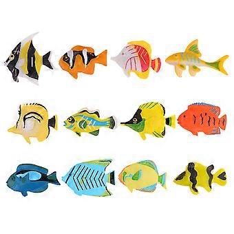 Realistic Tropical Fish Model Set for Playing 1Set Kids Simulated Toys Assorted