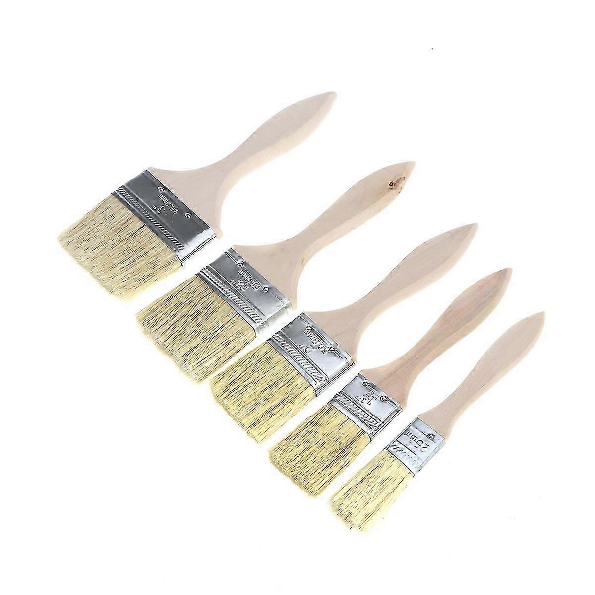 Ergonomic Bristle Paint Brushes Set