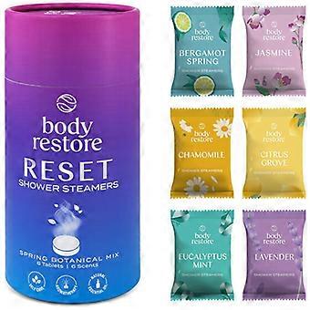 Reset mix Shower Steamers ( 6 pcs ) - Sada aromatických tablet do sprchy