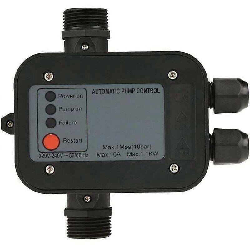 Pressure controller for pump - 10 bar pressure switch without cable - 220V Water Pump Pressure Switch Controller