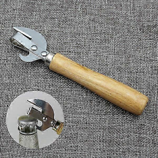 Stainless Steel Can Opener, Dual Function Sharp, 15.4cm, Kitchen Bottle Opening Tool