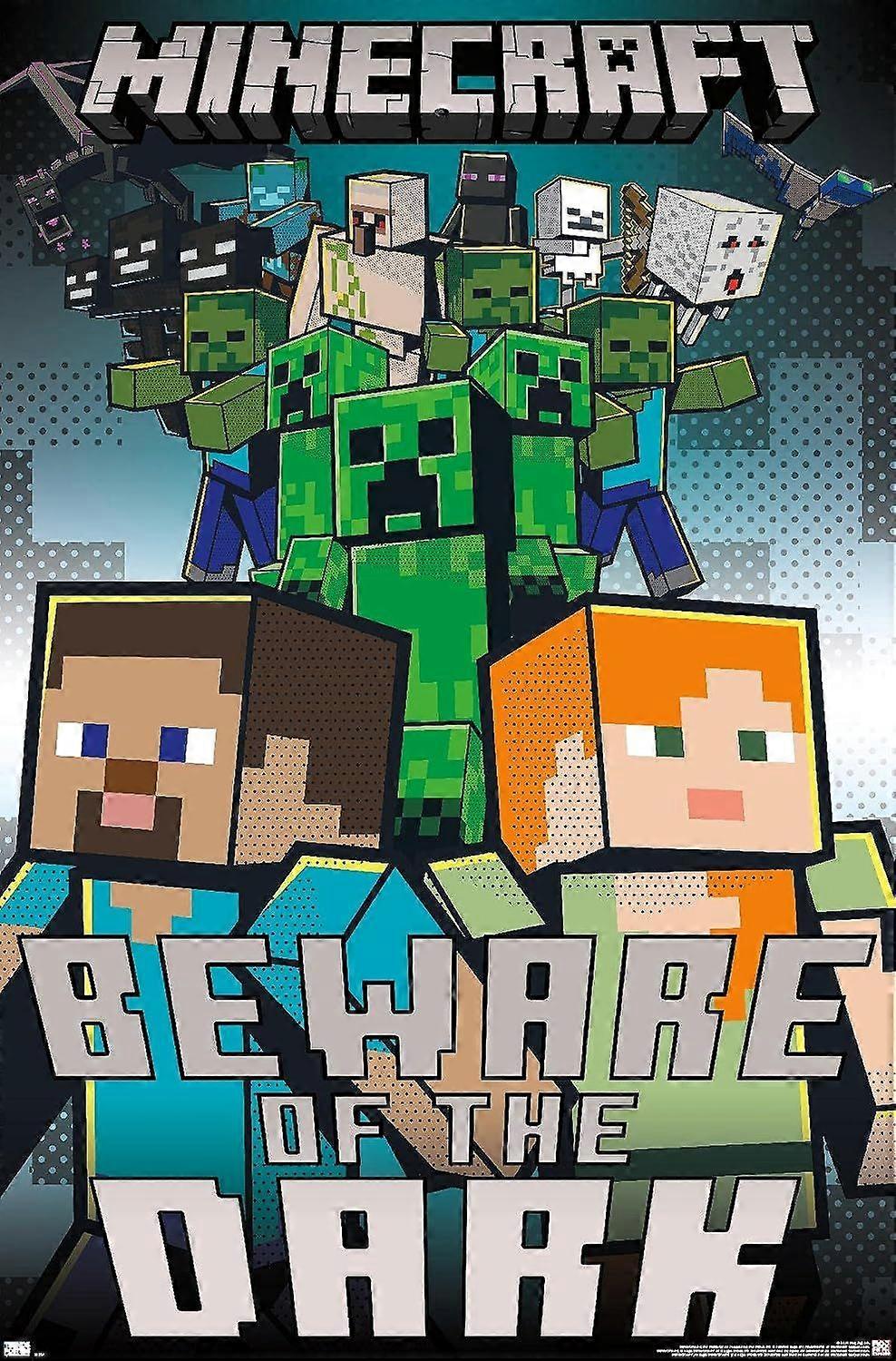 Minecraft Cuidado com o Escuro Quebra-cabeças DDA1253
