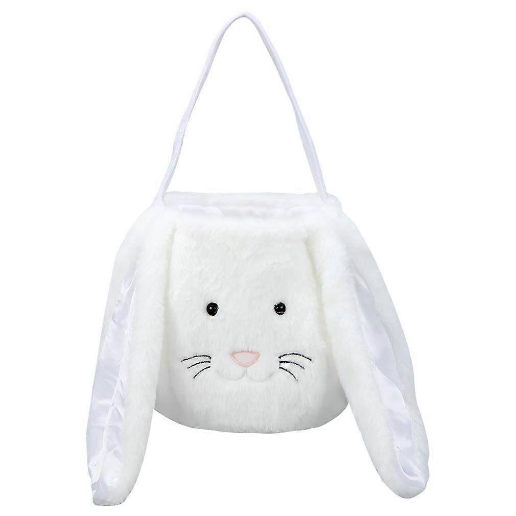 Versatile Plush Easter Bunny Gift Bags For Egg Hunting