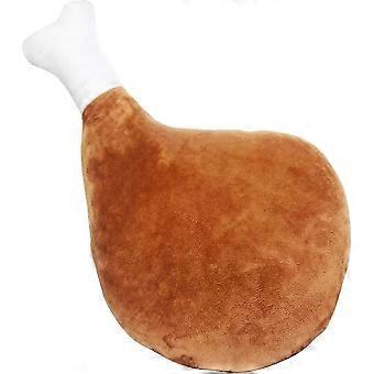 Chicken leg shaped cushion, soft plush, chicken drumstick shaped cushion, soft and padded plush cushion, chicken and turkey drumstick shaped cushion, 