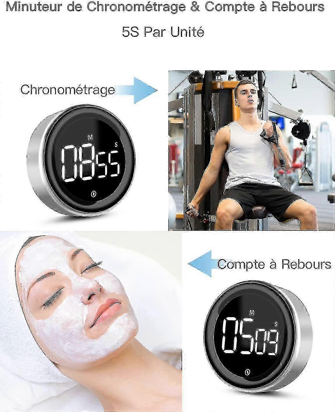 Dual-Mode Digital Timer Aluminium