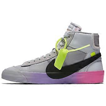 Nike Blazer Mid Off White Wolf Grey Serena Queen AA3832-002