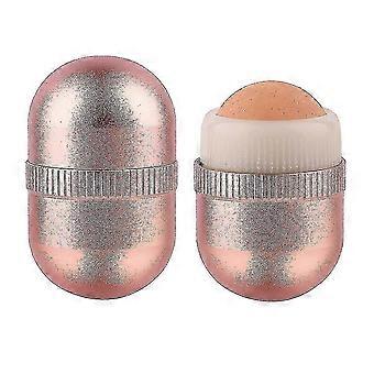 Oil-absorbing Volcanic Face Roller Reusable Mini Massage Skincare Tool for Home and Travel Use