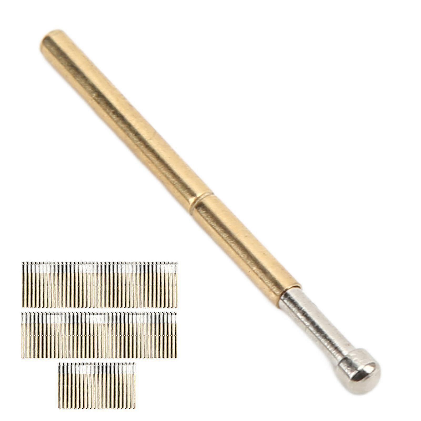 Brass Test Probes Tapered Round Head