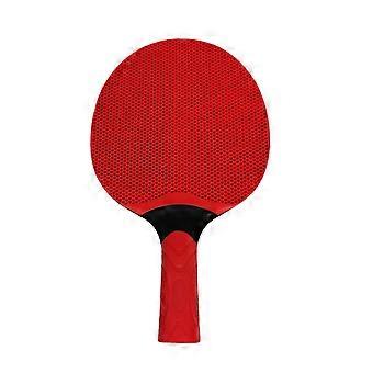 Comfortable Grip Table Tennis Rackets Silicone Professional Table Tennis Bats Table Tennis Paddle for Student Beginner - Red