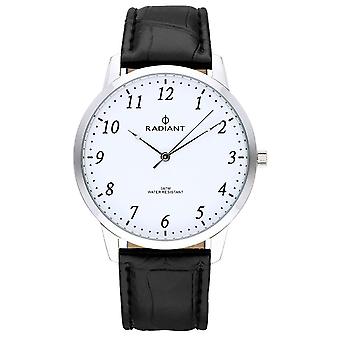 Radiant Classic Quartz Analog Man Watch with RA481601 Cowskin Bracelet