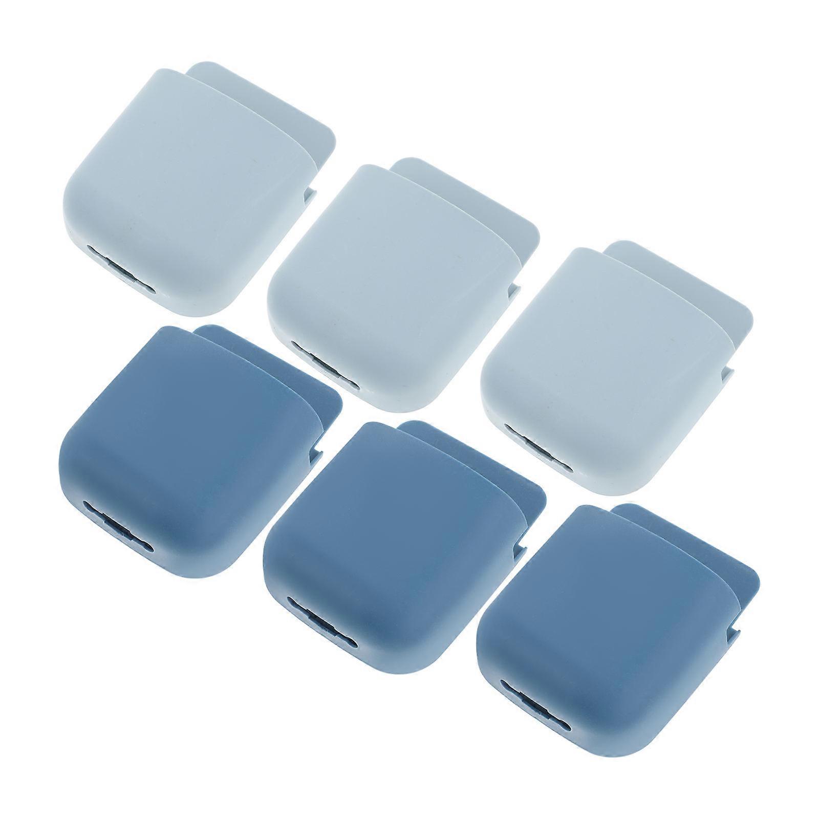 Remote Control Storage Box Phone Charging Brackets for 6Pcs Storage