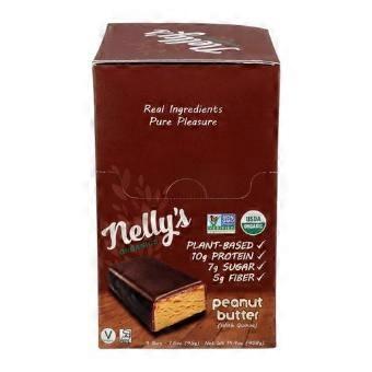 Nelly's Organics Peanut Butter Quinoa Organic Bar, 1.6 Oz(Case Of 9)