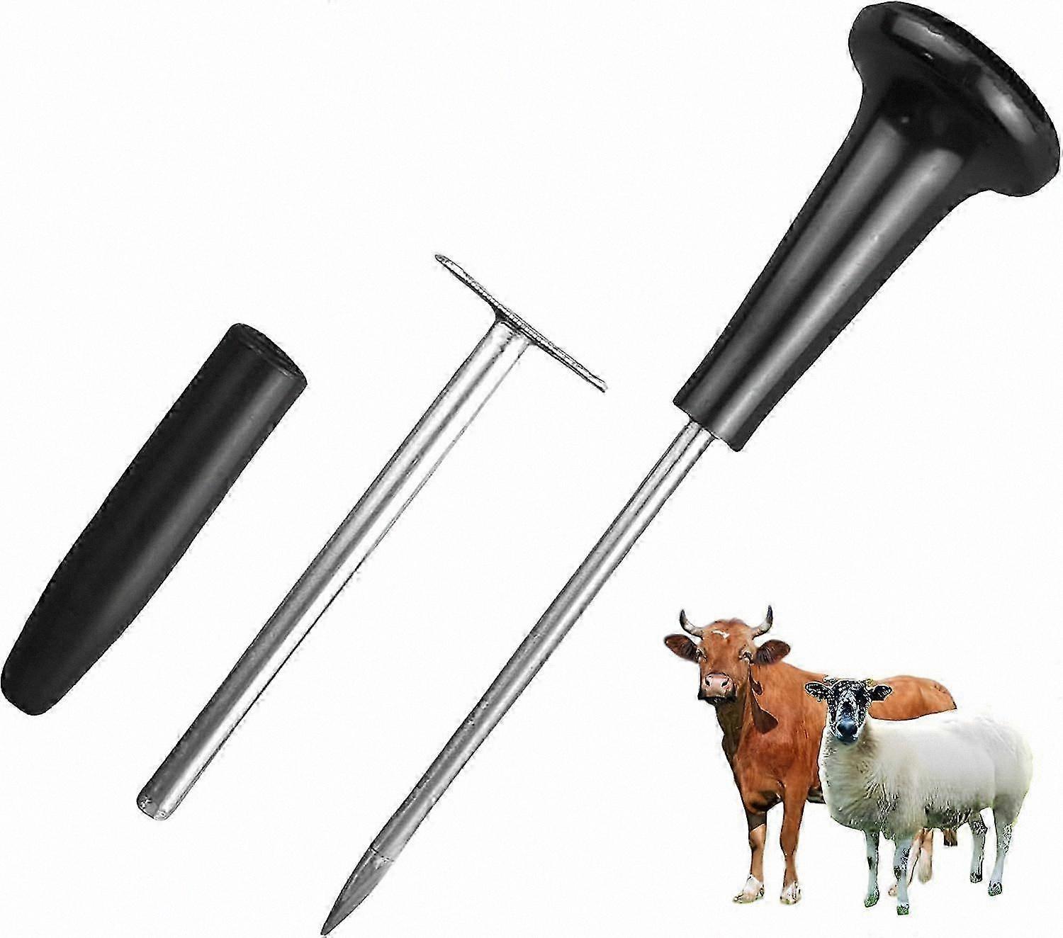 Portable Ventilating Function for Equine and Cattle, Livestock Trocar
