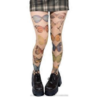 Dameskousen met een vlindermotief, in een gotische grunge stijl, geschikt voor cosplay, feestjes en dagelijks gebruik.
