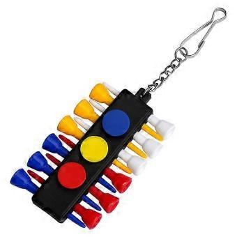 Polymer Two-Layer Golf Tee Set