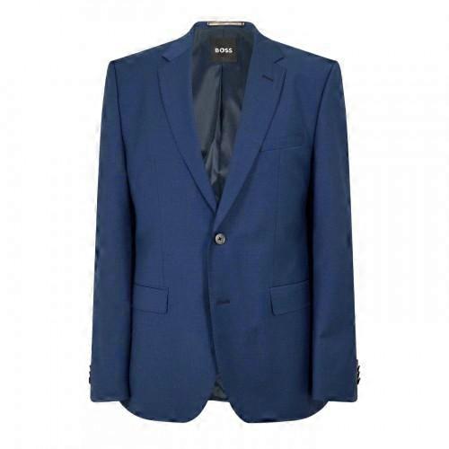 Boss Mens H Jasper Single-Breasted Suit Jacket