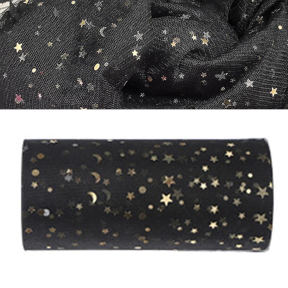Αφρώδες τούλι κορδέλα ρολό Glitter τούλι Spool, 6 ίντσες από 25 γιάρδες