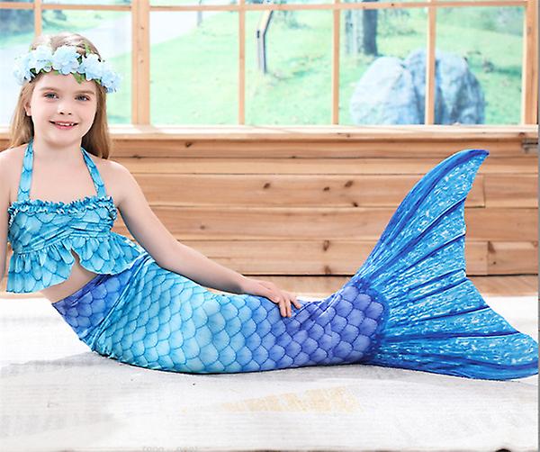Children's High Quality Swimwear Girls 2022 New Teen Girls Student Mermaid Swimwear