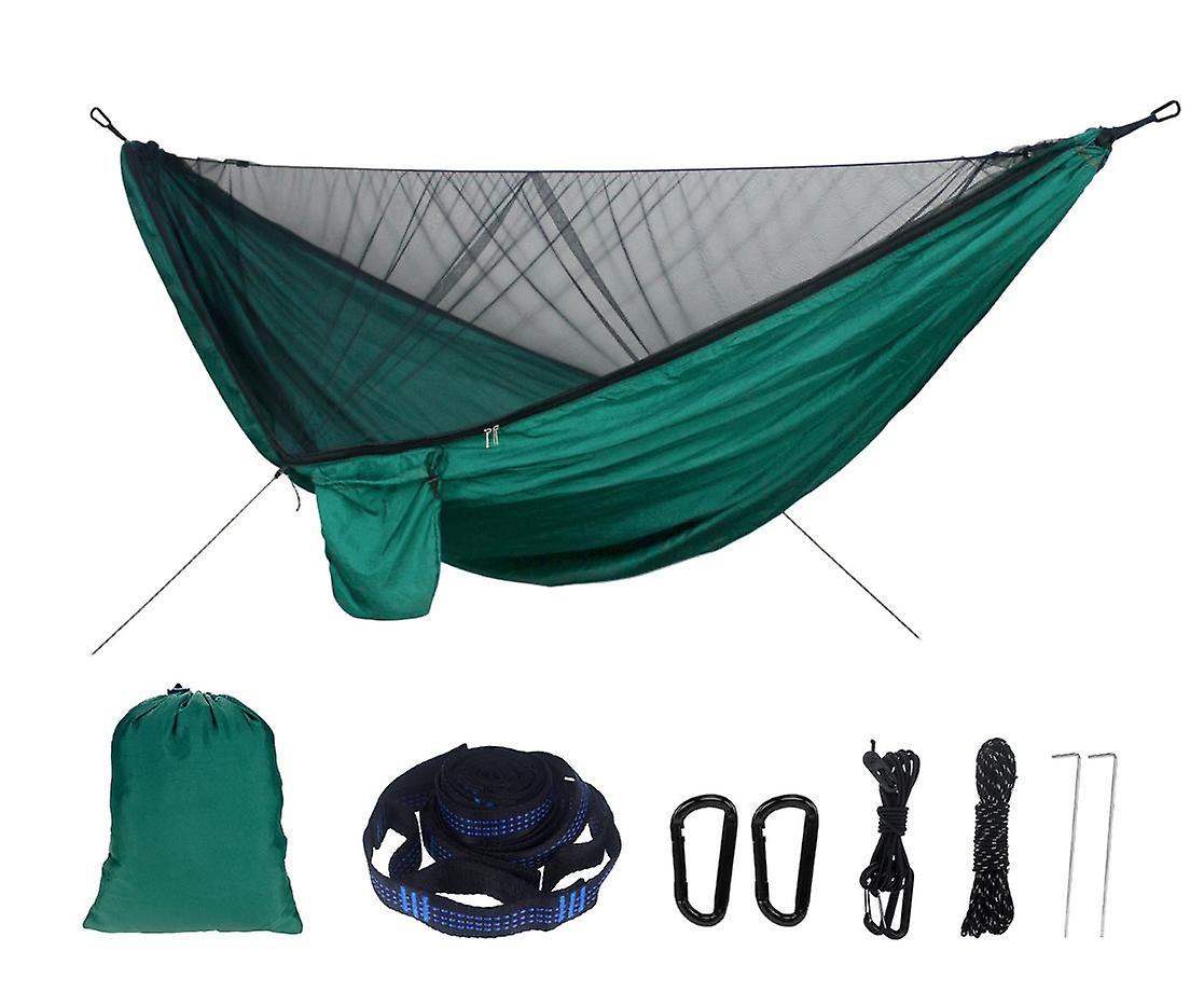 Mosquito Net Hammock, Outdoor Camping Mosquito Net Hammock, Green290*140cm