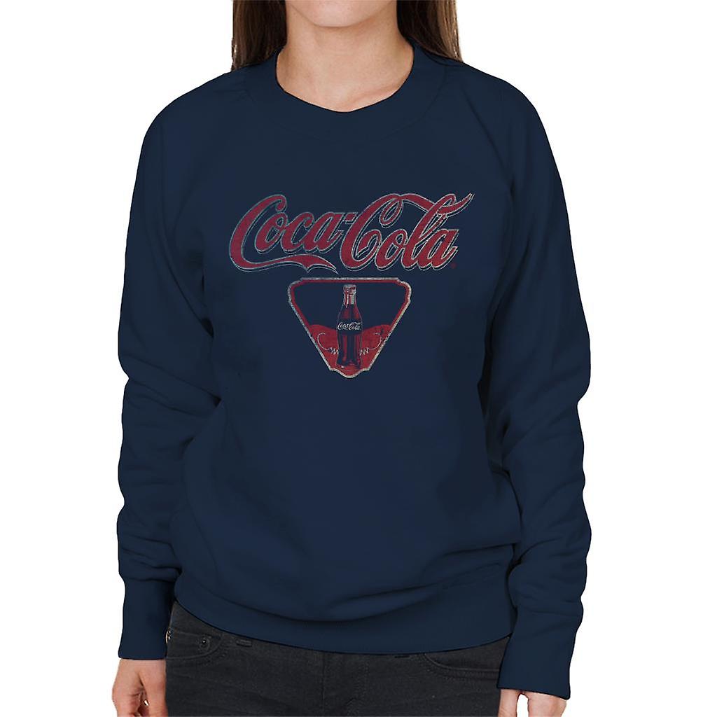 Coca Cola Vintage Bottle Logo Women's Sweatshirt
