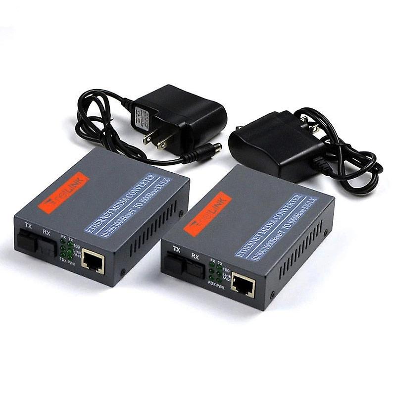A/b Fiber Transceiver Single Fiber Converter Sc 10/100/1000m Single Mode Single Fiber 1 Pair