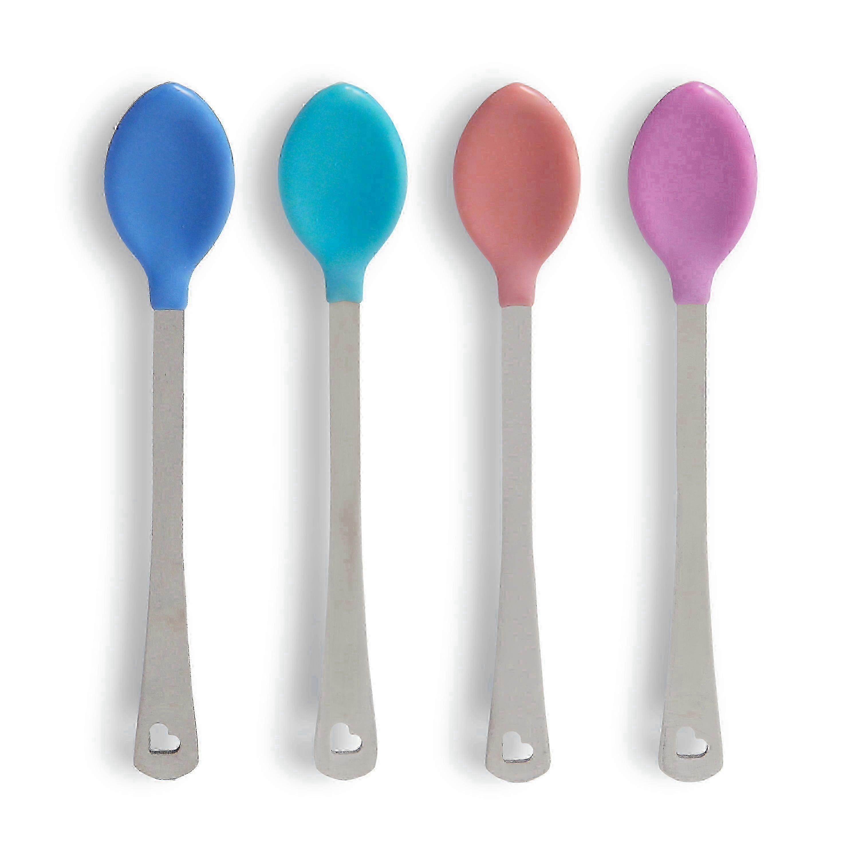 Munchkin White Hot Safety Spoons, Bpa-free, 4 Ea
